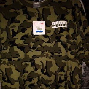 Puma Camoflouge t shirt XL